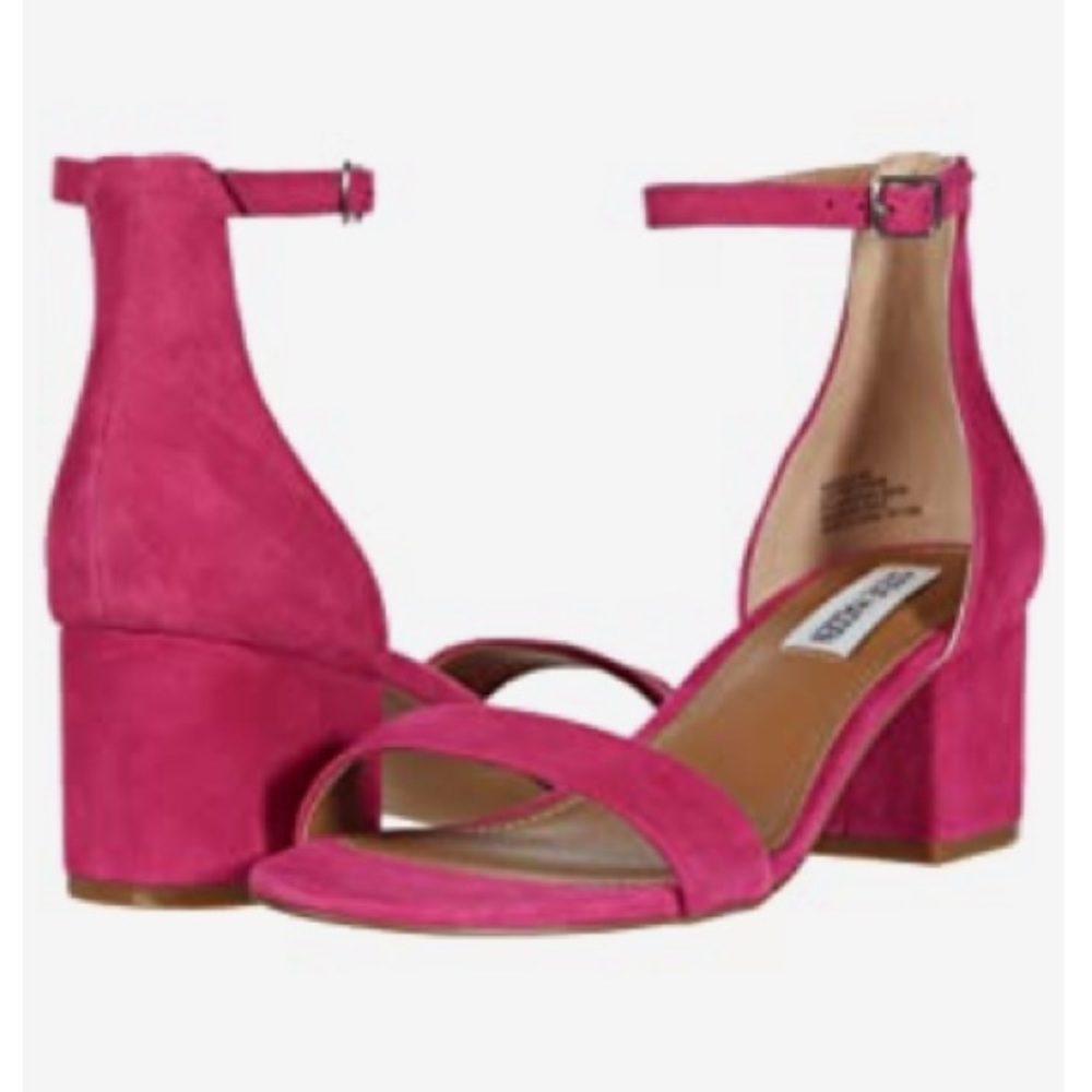 Steve Madden Ireene Sandal Heels in Pink Size 8.5